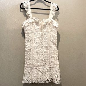 Free People crochet dress